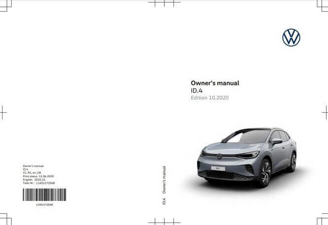 2020 Volkswagen ID.4 Owner's Manual
